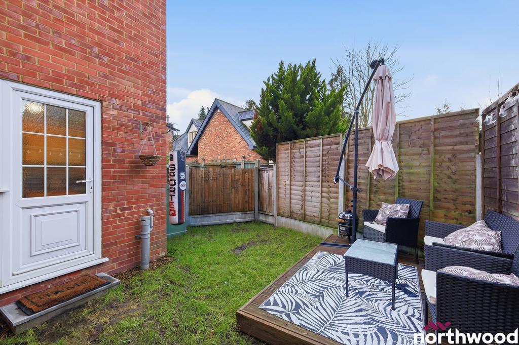 Patio view, garden