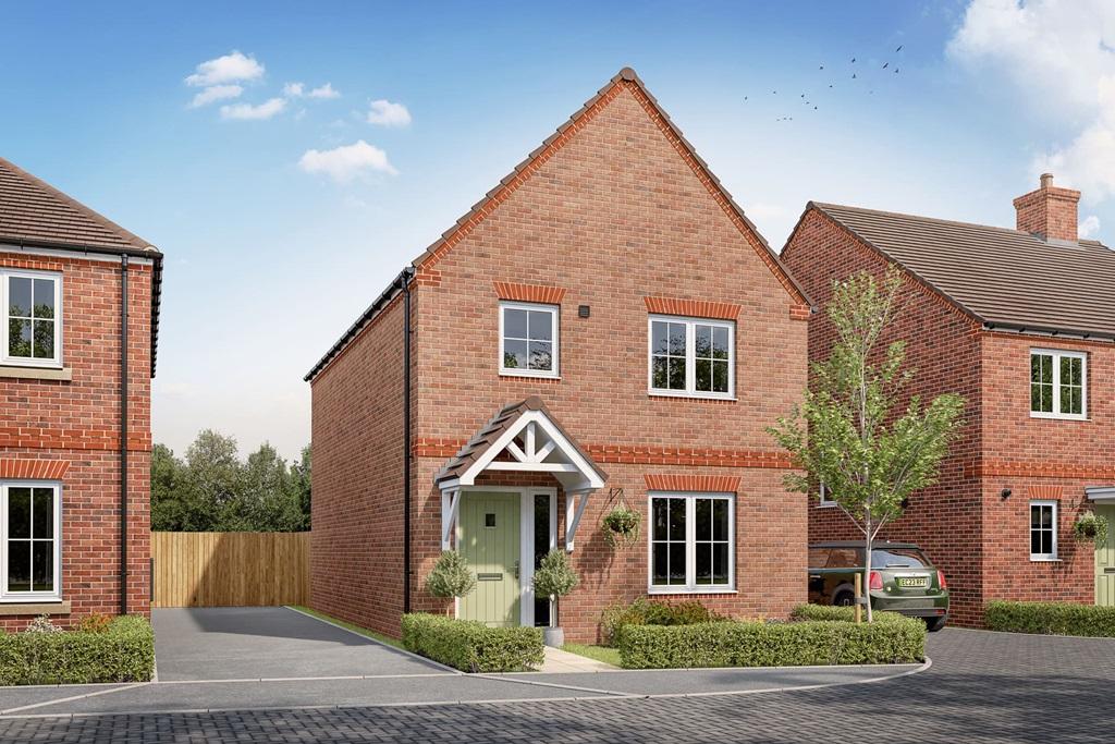 Artist's impression of a typical Keeford home