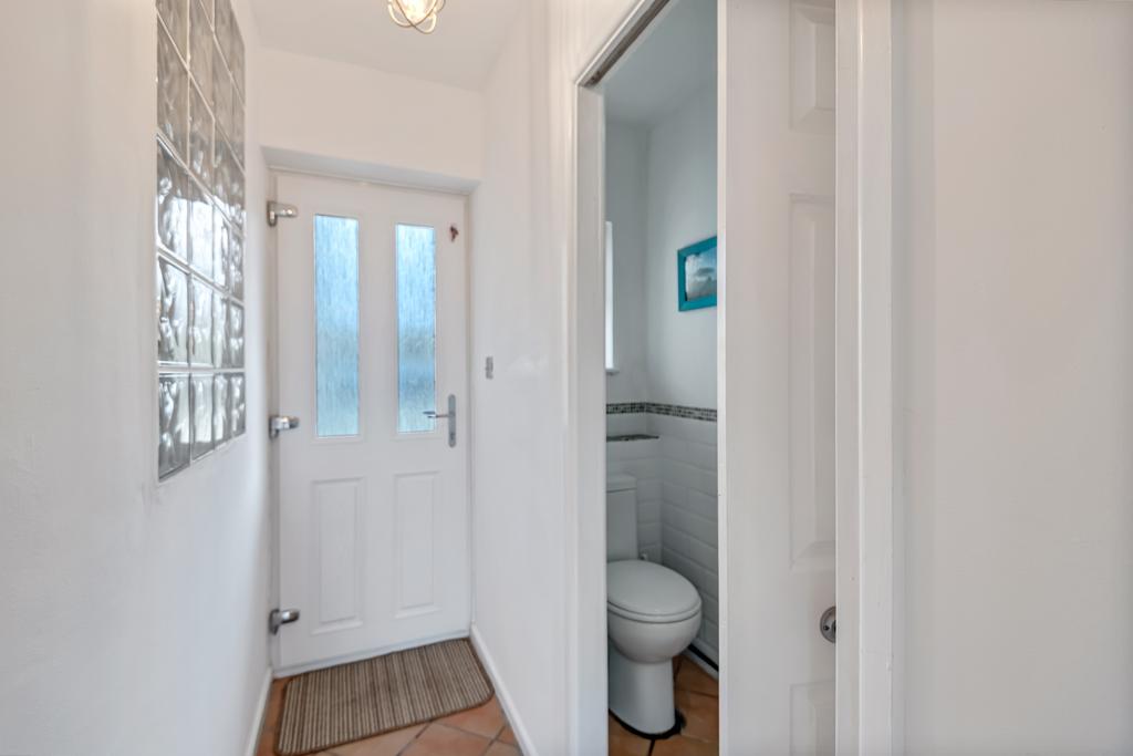 Downstairs cloakroom