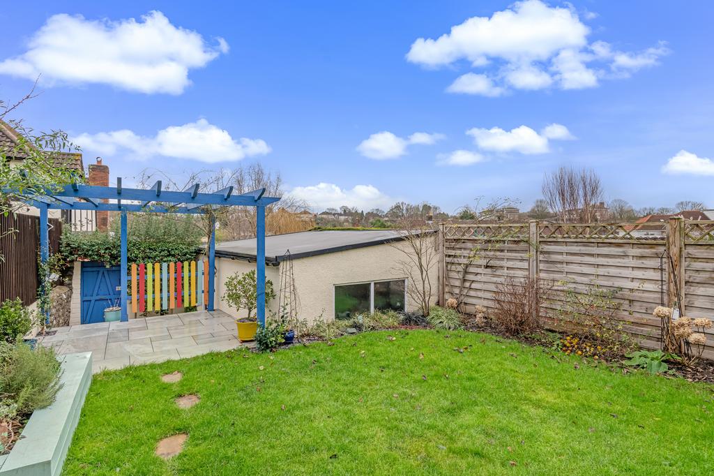 Rear garden
