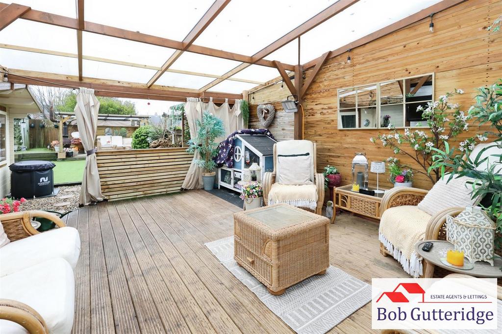 Enclosed rear garden