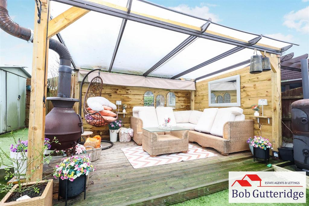 Enclosed rear garden