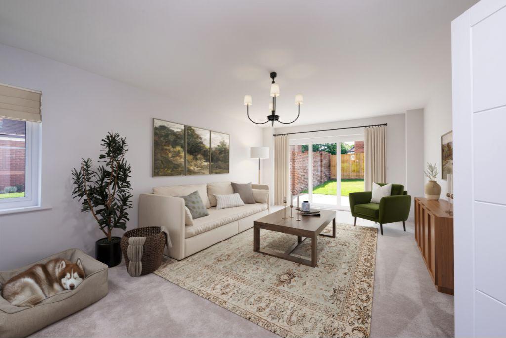 Virtually Dressed Living Room