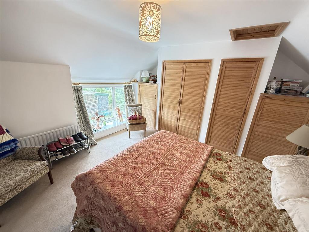 Through bedroom off