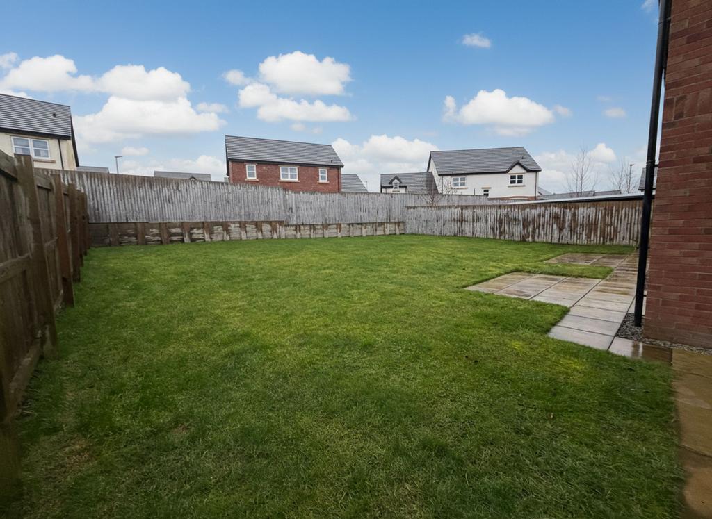 Rear garden