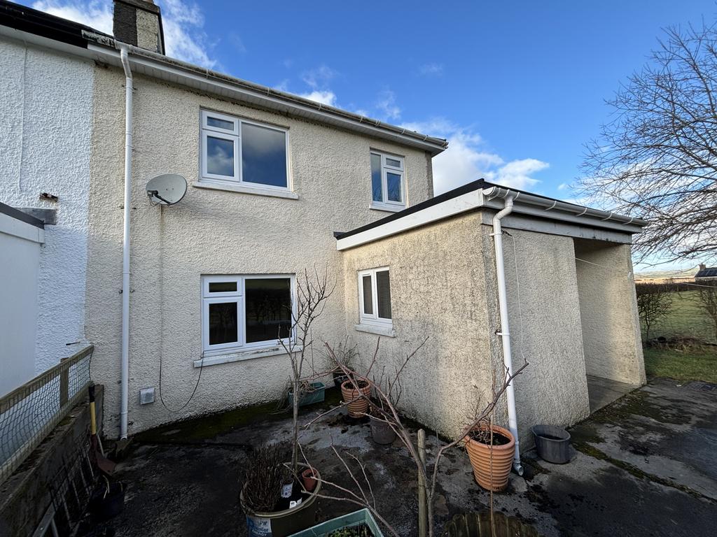 Rear of Property