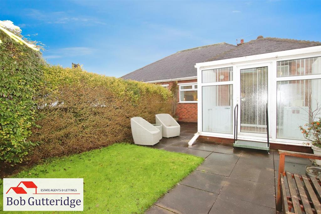 Enclosed rear garden