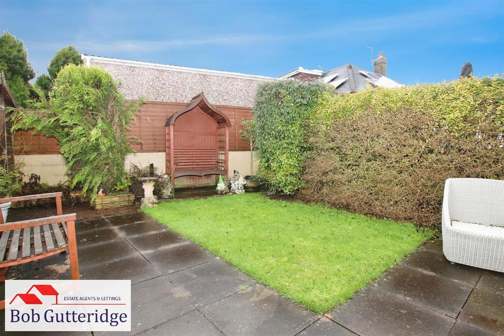 Enclosed rear garden