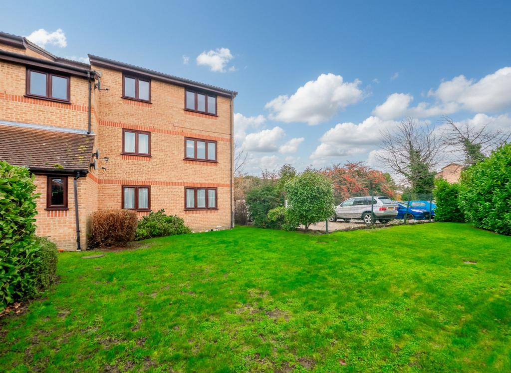 Externally - Communal car park, communal garden