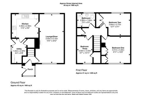 3 bedroom semi-detached house for sale, Amherst Road, Fawdon, Newcastle upon Tyne, Tyne and Wear, NE3 2QQ