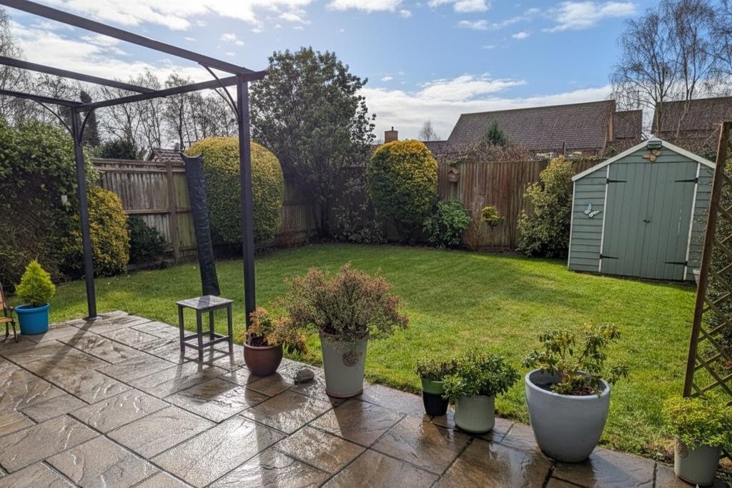 Rear garden