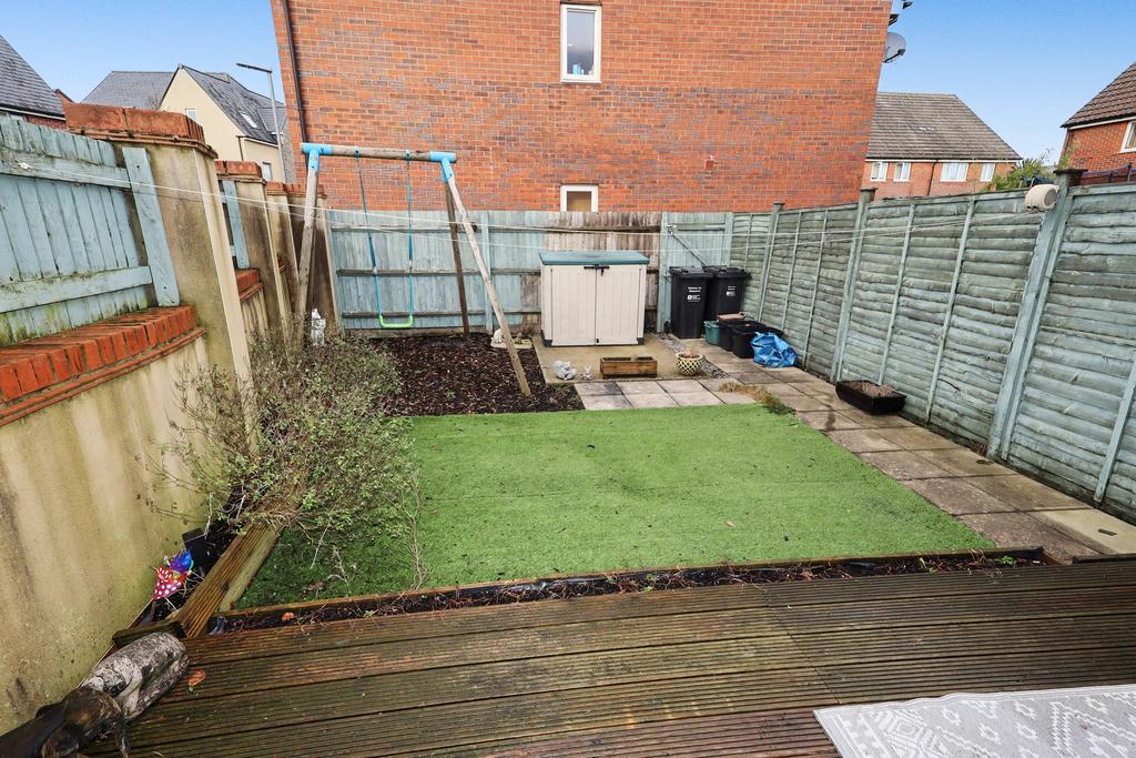 Rear garden