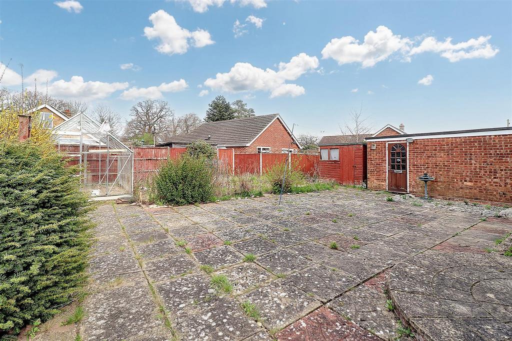 Rear garden