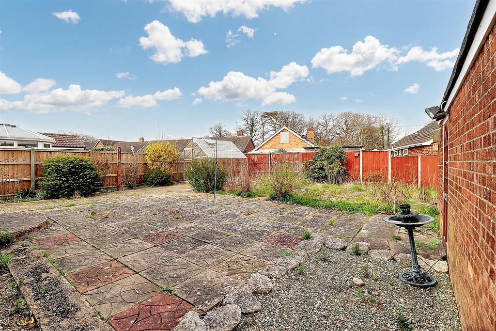 Rear garden