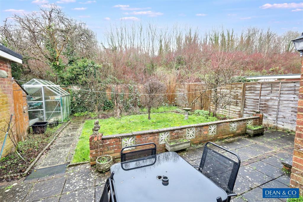 Rear garden