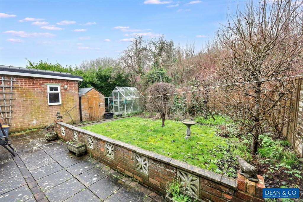 Rear garden