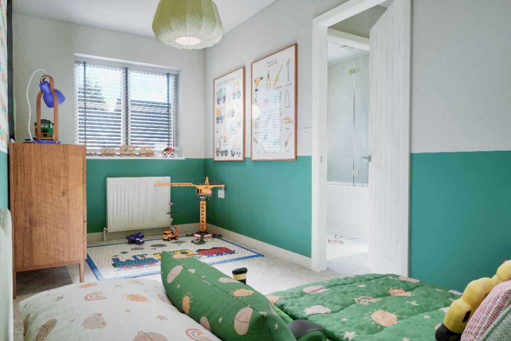 Typical second bedroom