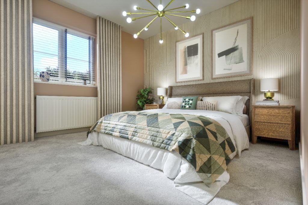 Typical main bedroom