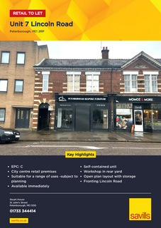Hairdresser and barber shop to rent, 7 Lincoln Rd Peterborough PE1 2RJ