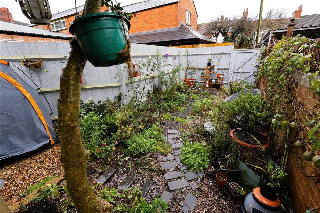 Rear garden