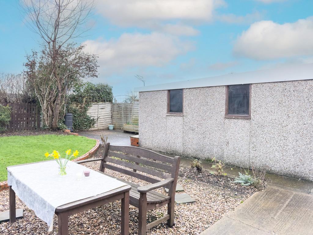 Rear garden