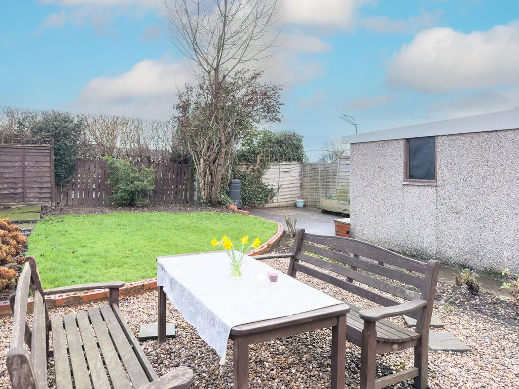 Rear garden