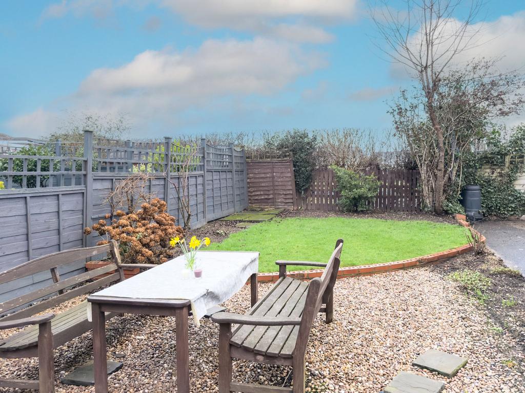 Rear garden