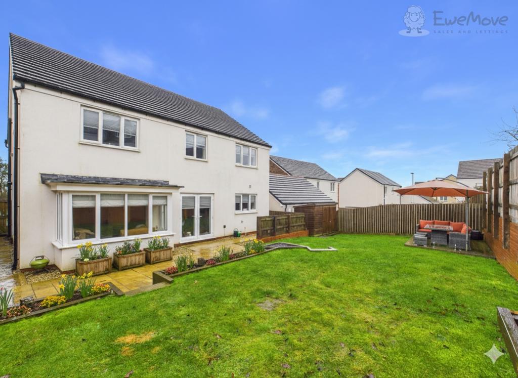 Ewemove south molton   rear garden