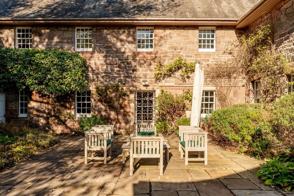 Outside seating area