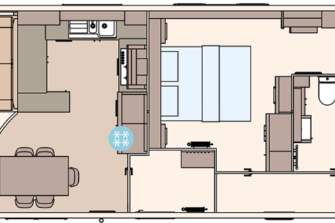 2 bedroom park home for sale, Seal Bay Resort – West Sussex