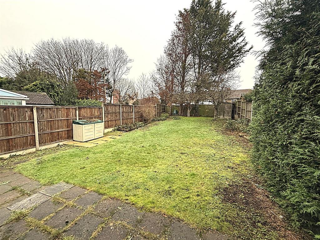 Rear garden