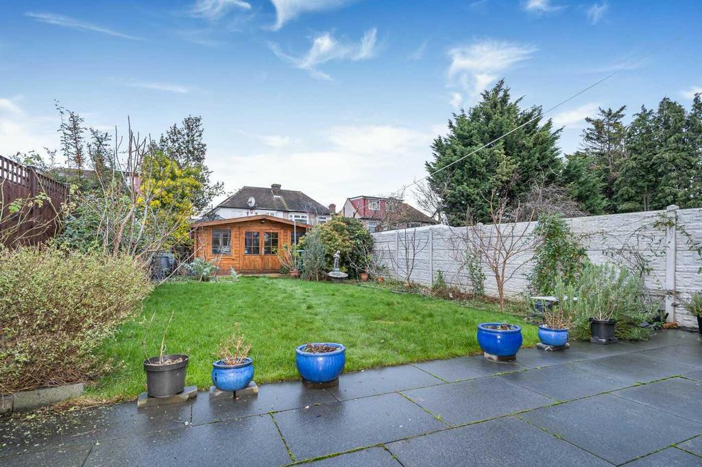 Rear garden