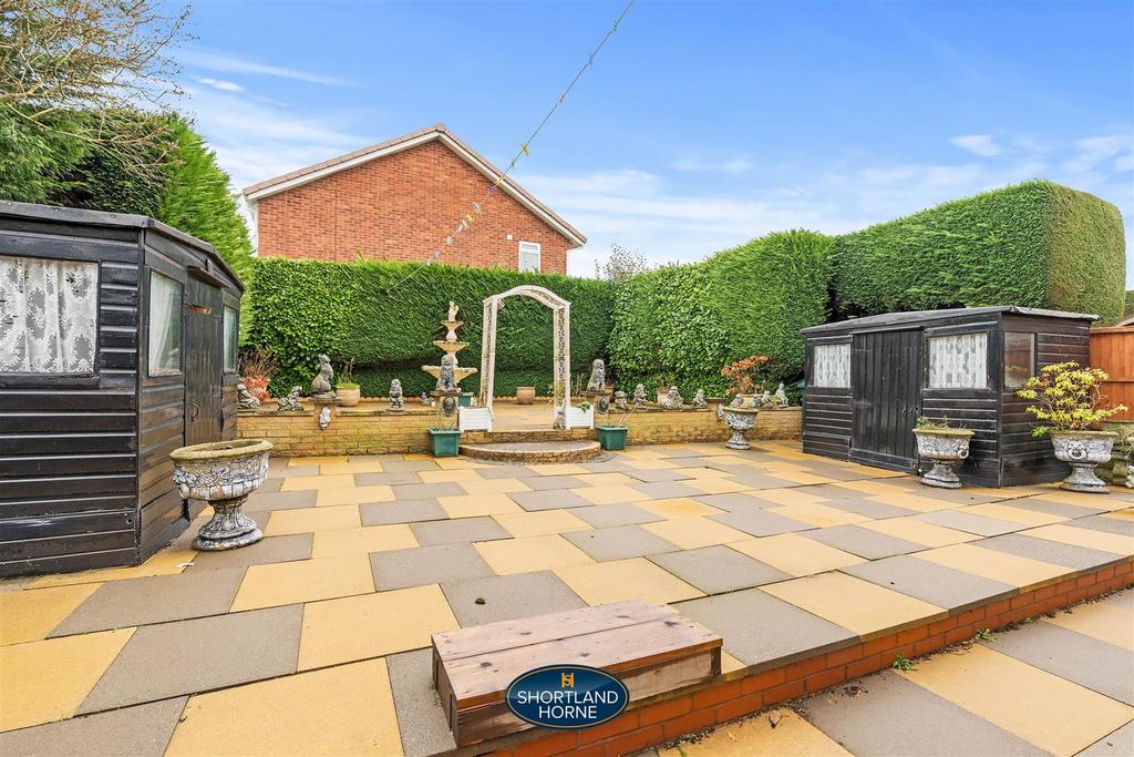 Rear garden