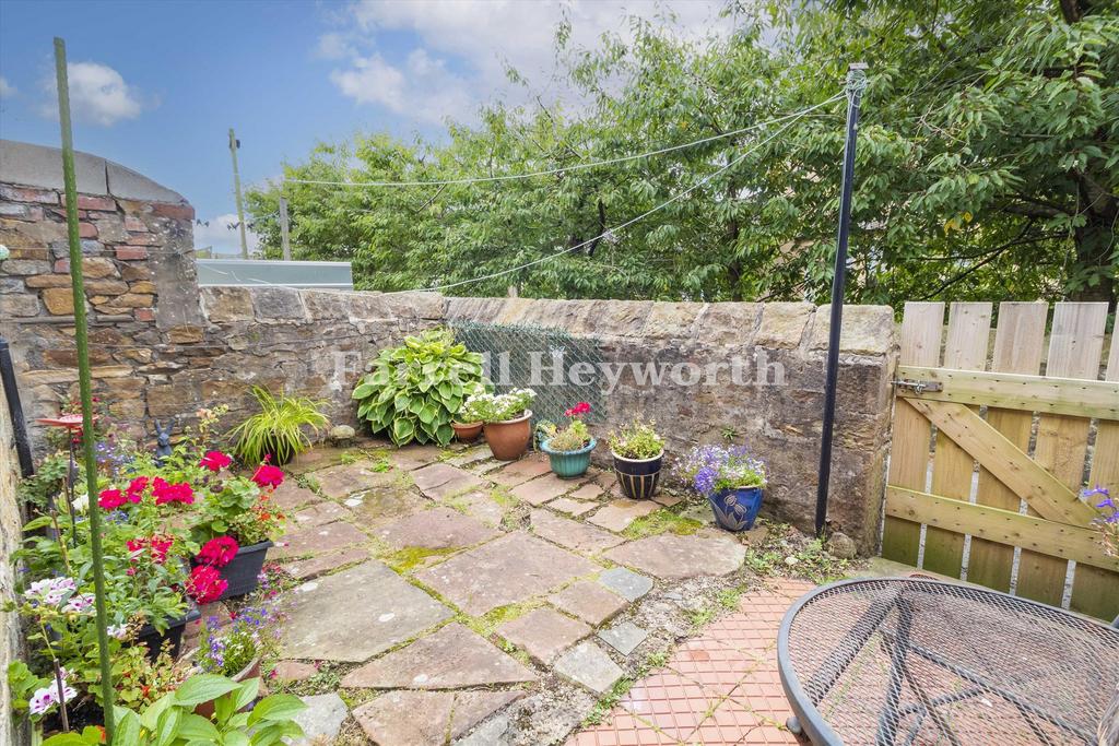 Rear Patio Area view