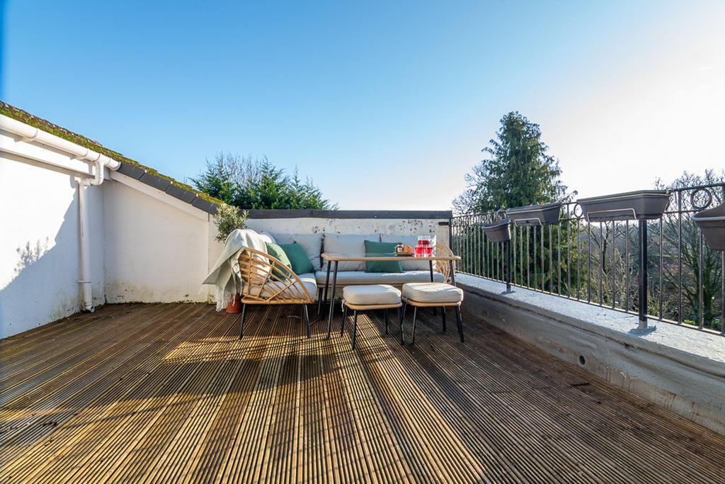 Private roof terrace