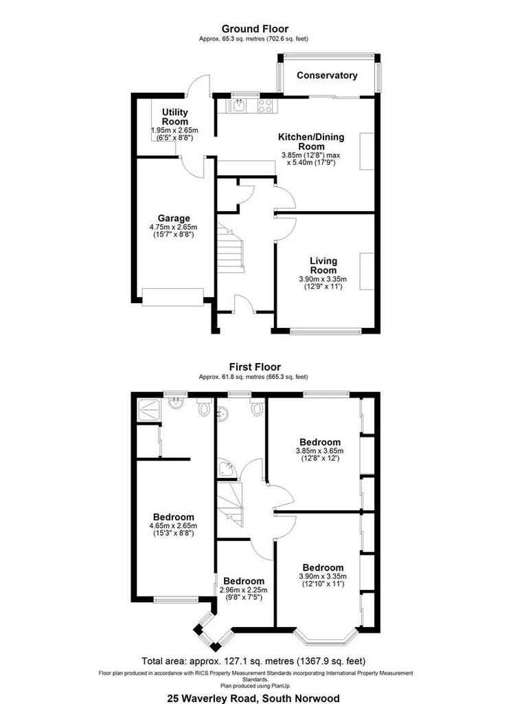 25 Waverley Road, South Norwood - all floors.JPG