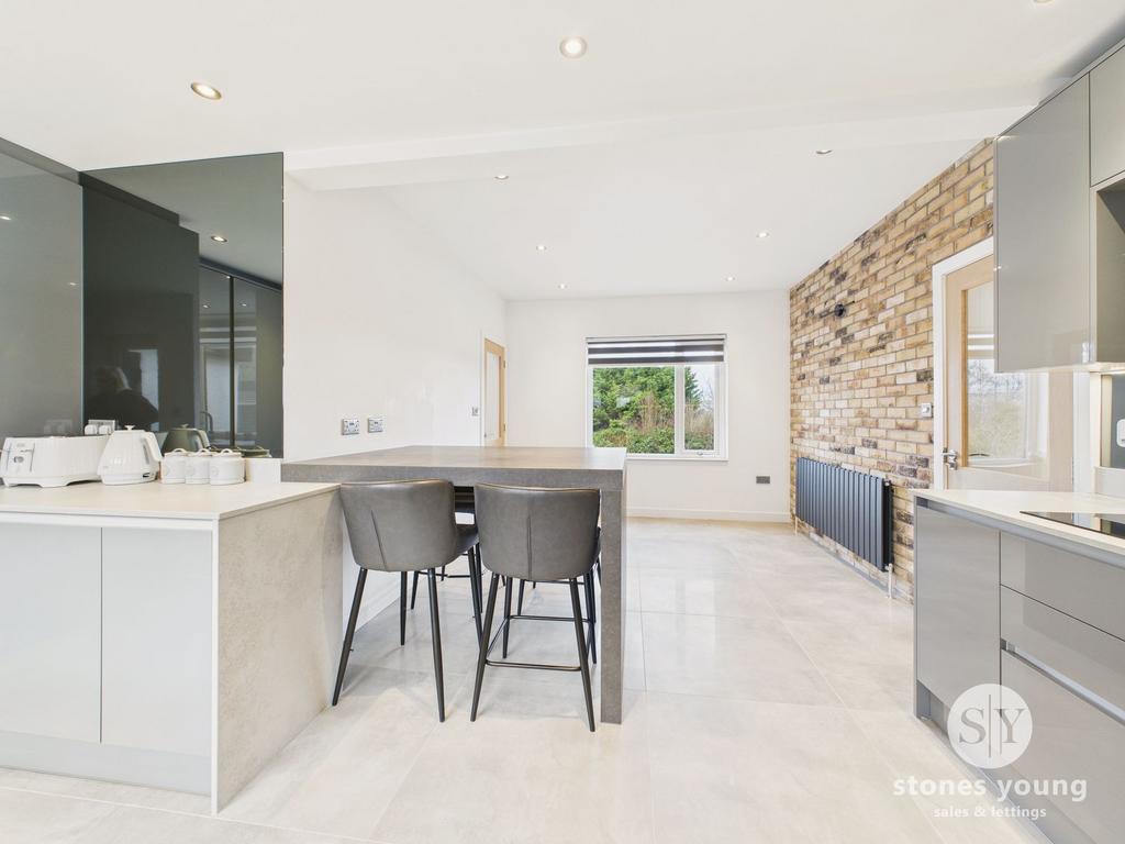 Open Living Dining Kitchen