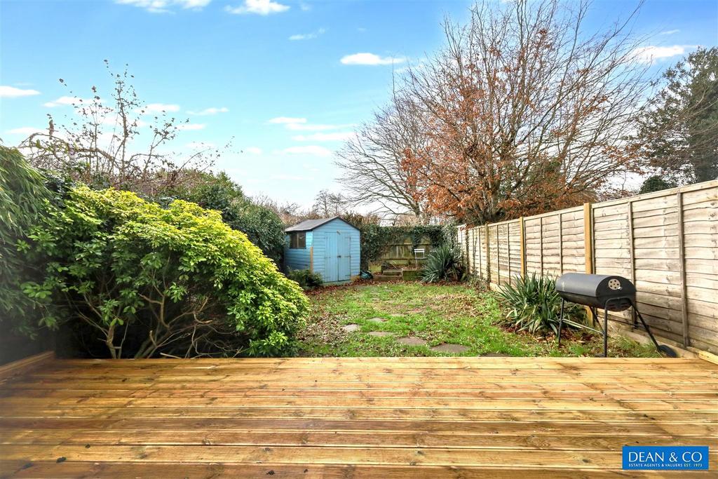 Rear garden