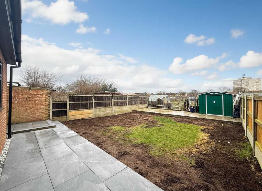 Rear garden