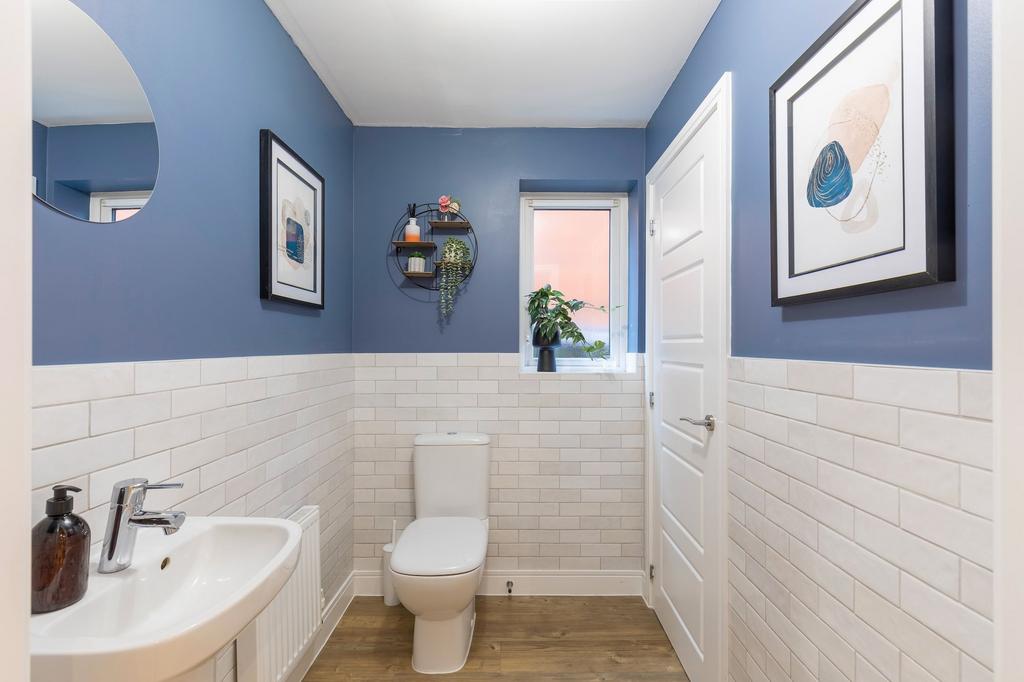Downstairs cloakroom