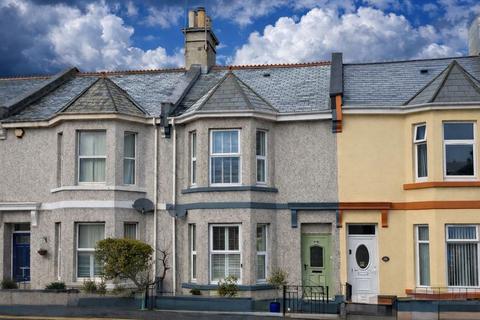 3 bedroom terraced house for sale, St. Levan Road, Milehouse, Plymouth. Stylish character home with three double bedrooms, woodburners and a superb garage