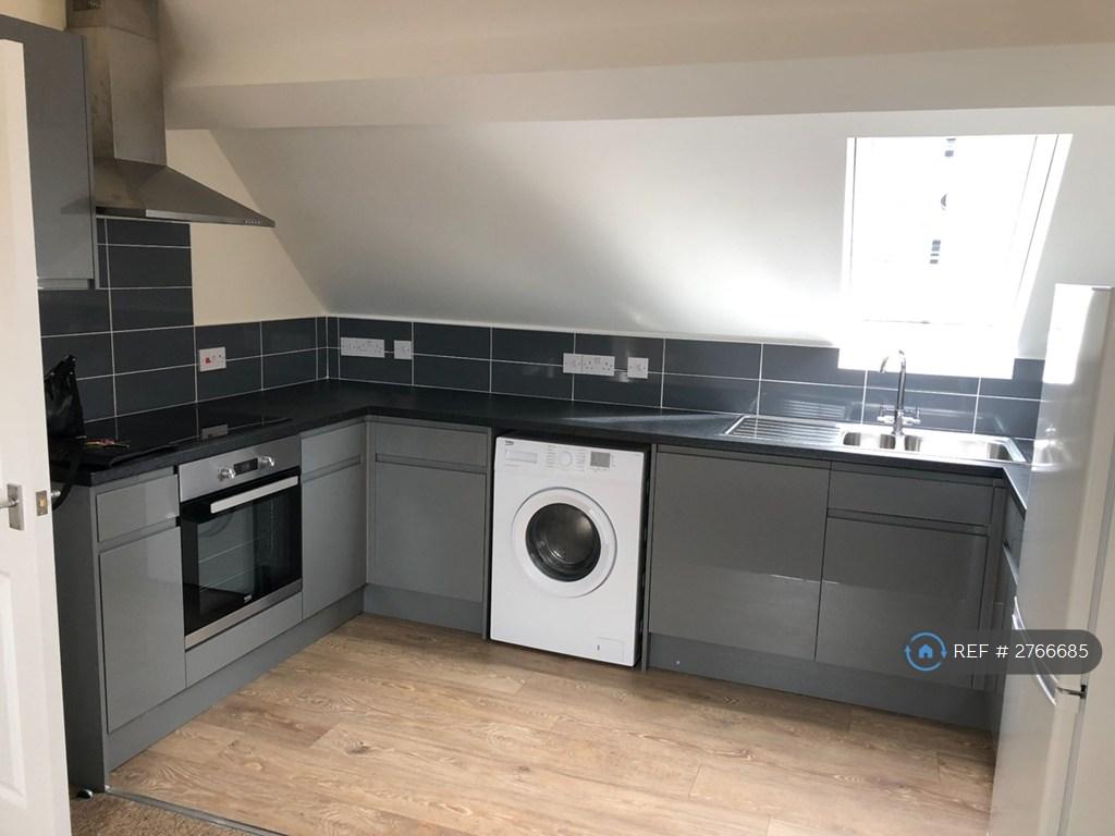Empty Kitchen Area