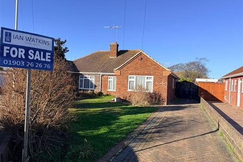 3 bedroom semi-detached bungalow for sale, Melrose Close, Worthing, West Sussex, BN13 1NY
