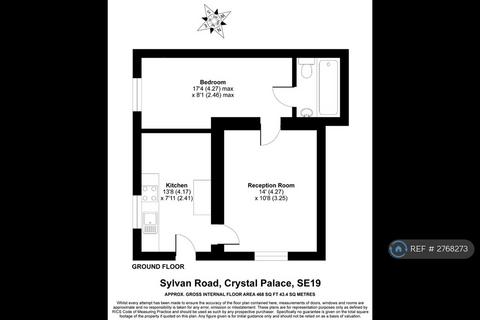 1 bedroom flat to rent, Sylvan Road, London, SE19
