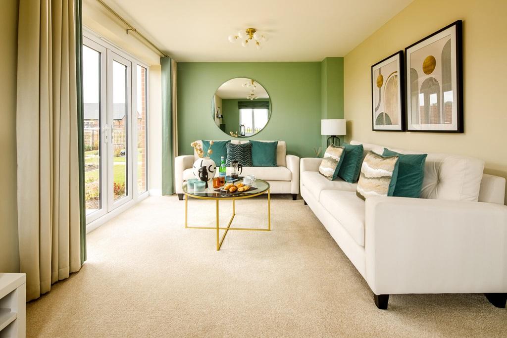 There's space for two 3-seater sofas