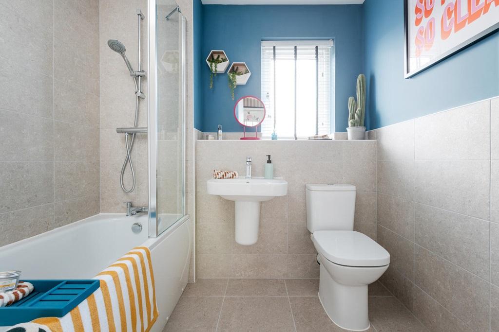 An energy efficient bathroom