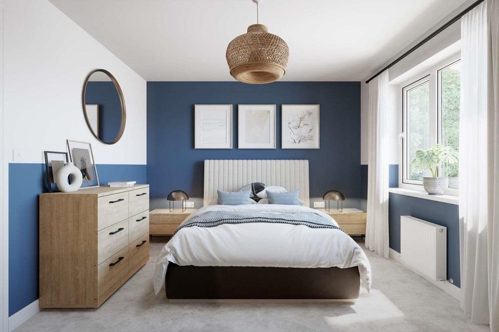 Great third bedroom for a growing family