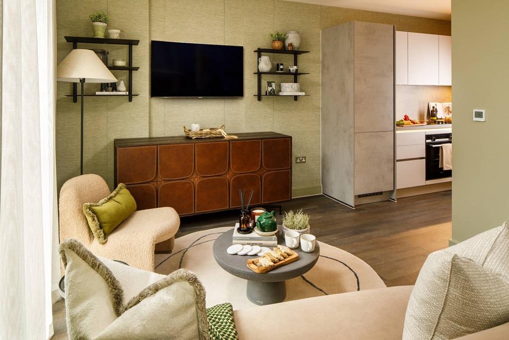 The apartments at King George's Gate include...