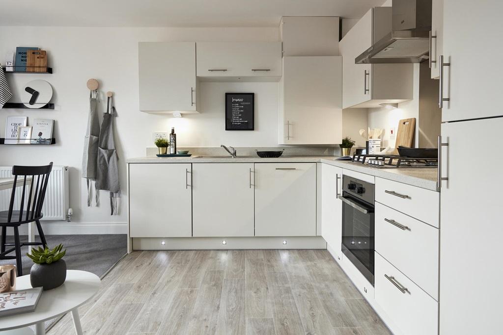 Modern kitchen - typical Taylor Wimpey home