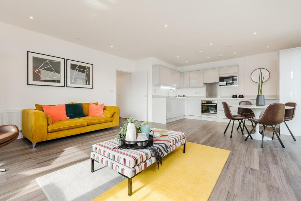 Sociable open plan living space - typical...